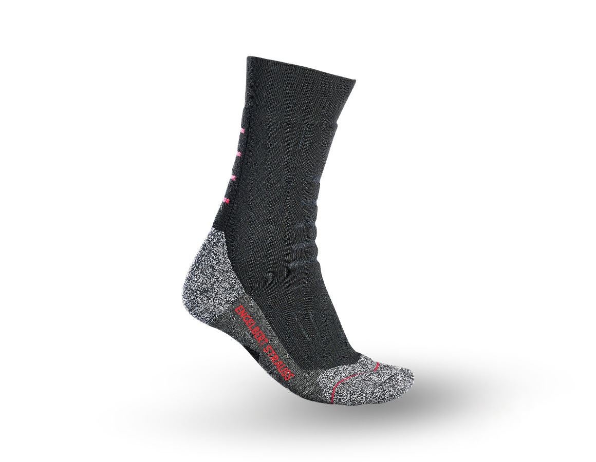Cold: e.s. Allround socks function x-warm/high + black
