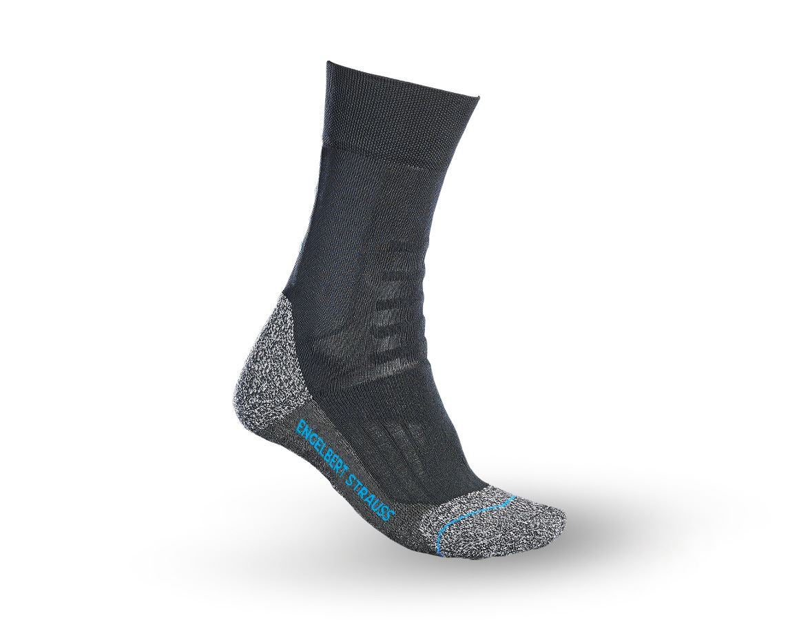 Socks: e.s. Allround functional socks cool/high + black