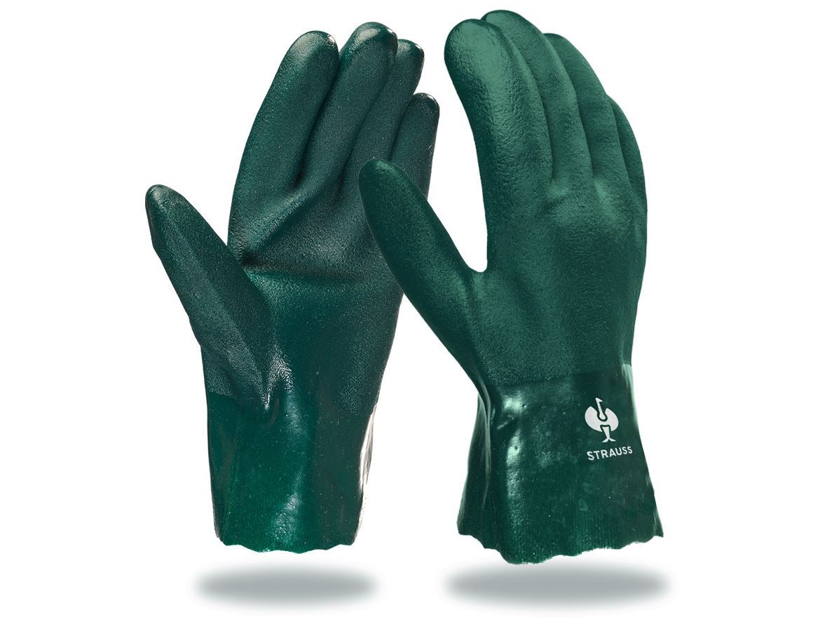 Coated: PVC special gloves Oil Star