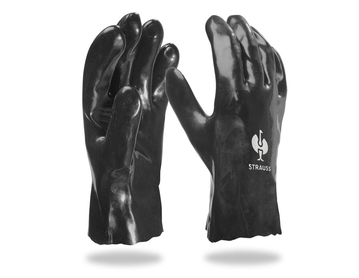 Coated: PVC special gloves Oil Protec