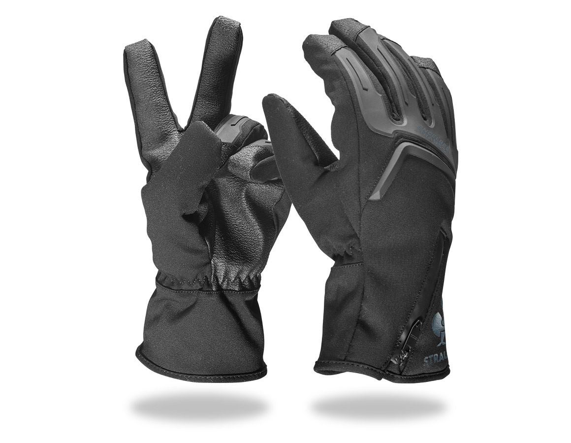 Hybrid: e.s. Winter gloves Proteus Ice + black/grey