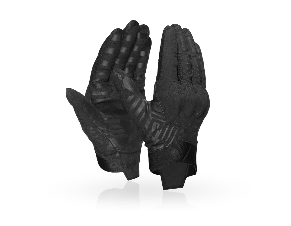 Hybrid: Gloves e.s.trail, light graphic + black