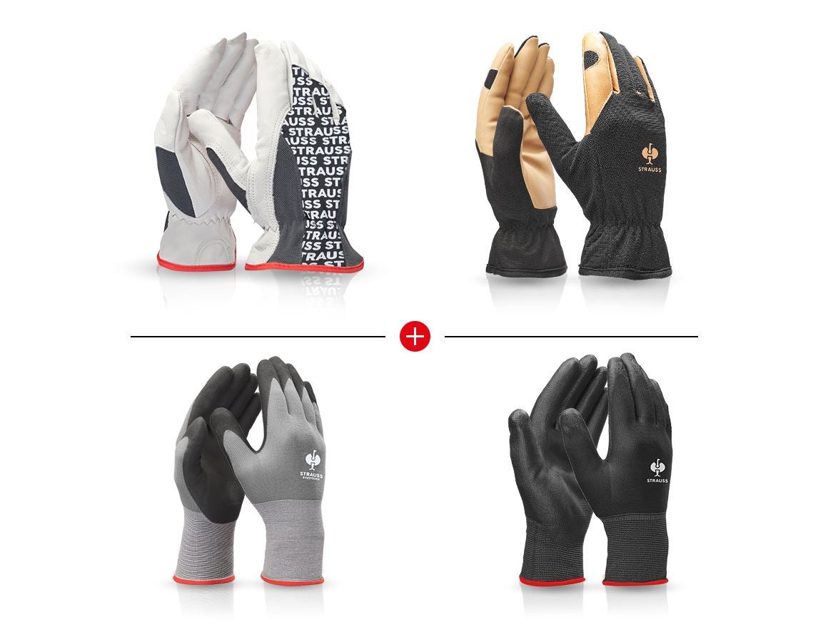 Personal Protection: TEST-SET: Gloves with light mechanical protection