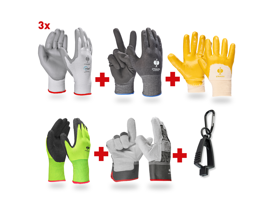 Sets | Accessories: Gloves – professional set construction II