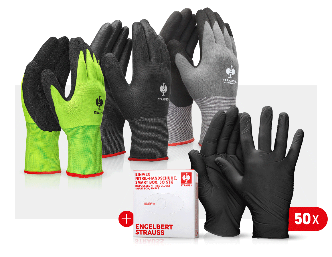 Personal Protection: Gloves TEST SET Allround