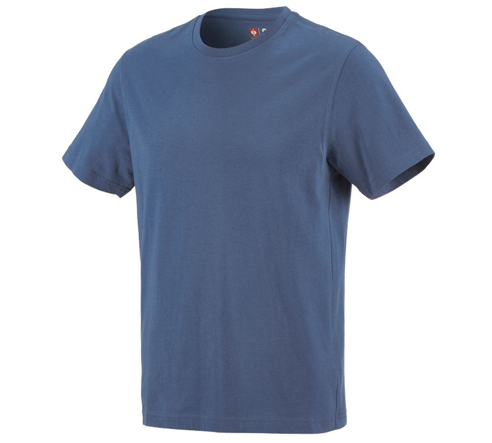 Shirts, Pullover & more: e.s. T-shirt cotton + cobalt