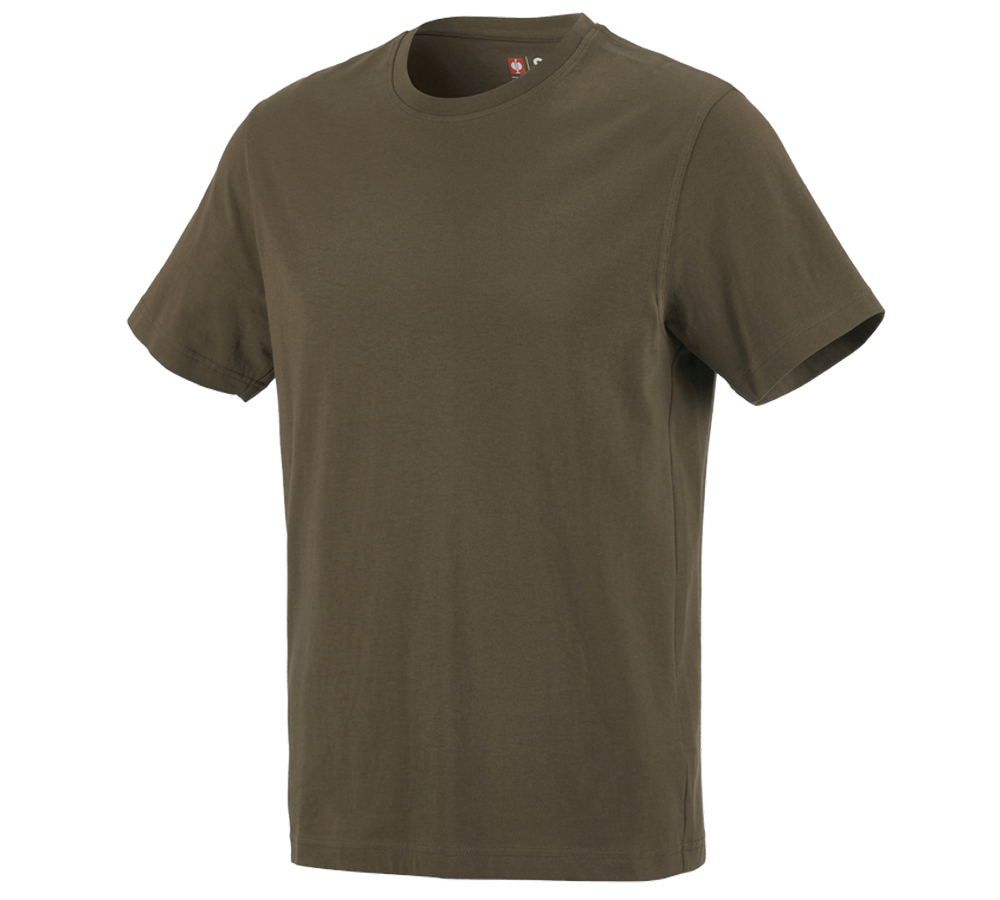 Shirts & Co.: e.s. T-Shirt cotton + oliv