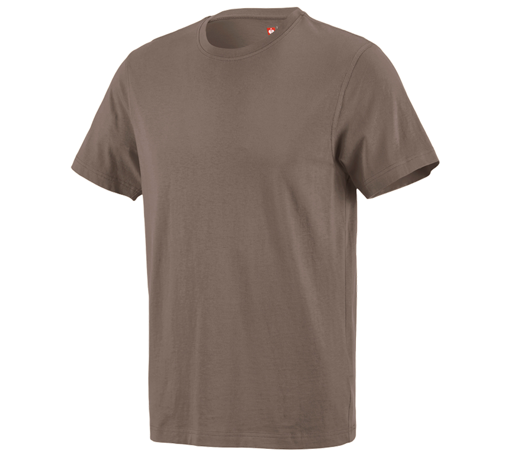 Shirts, Pullover & more: e.s. T-shirt cotton + pebble