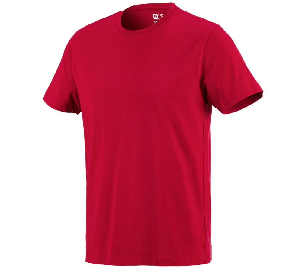 Shirts & Co.: e.s. T-Shirt cotton + feuerrot