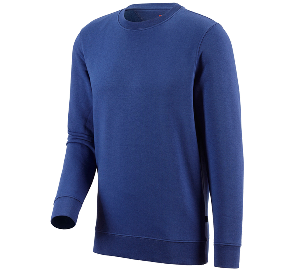 Shirts, Pullover & more: e.s. Sweatshirt poly cotton + royal
