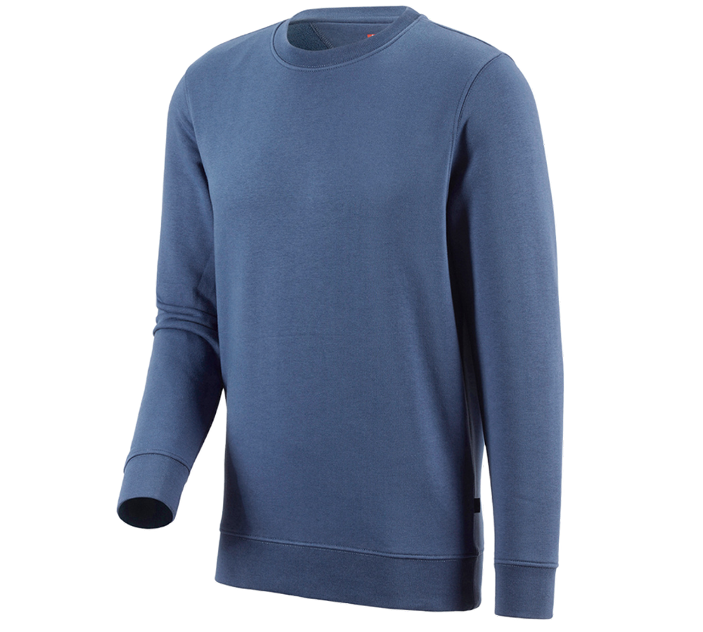Shirts, Pullover & more: e.s. Sweatshirt poly cotton + cobalt