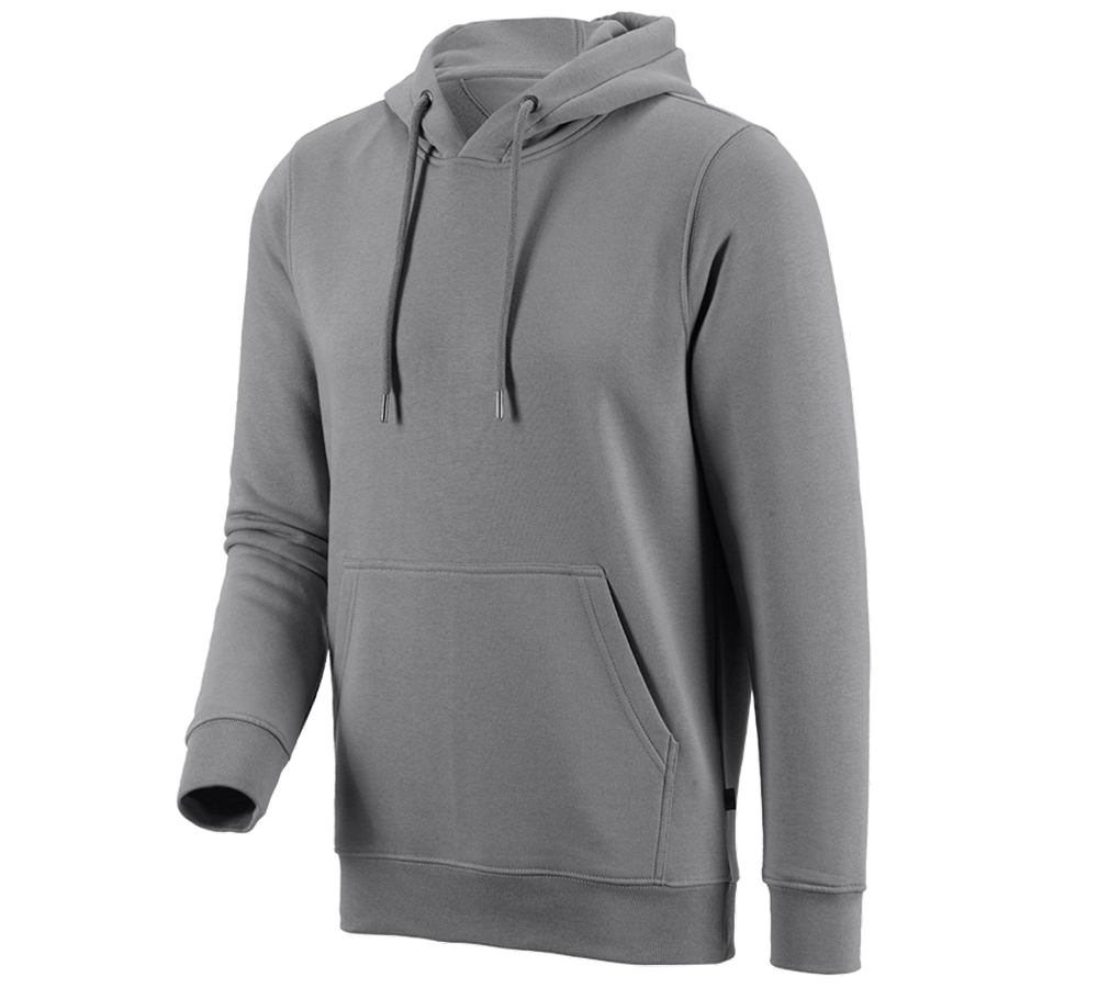 Shirts, Pullover & more: e.s. Hoody sweatshirt poly cotton + platinum