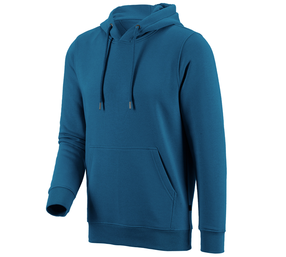 Shirts, Pullover & more: e.s. Hoody sweatshirt poly cotton + atoll