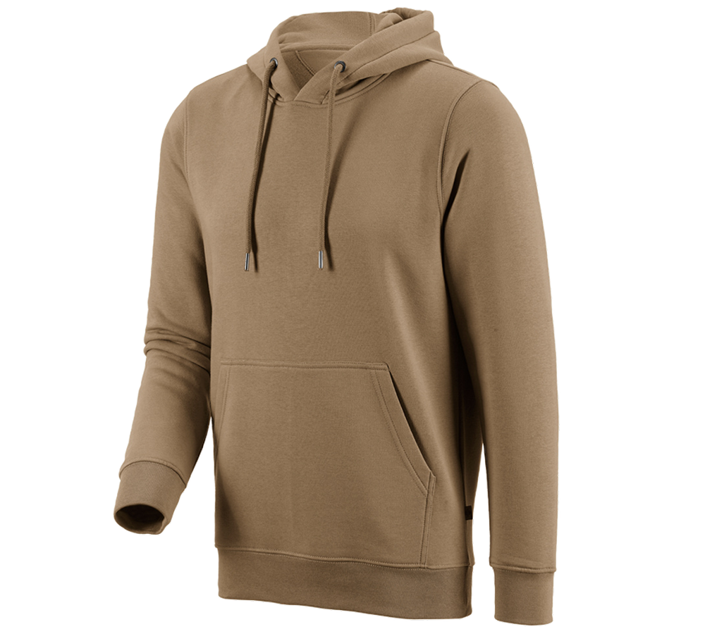 Shirts, Pullover & more: e.s. Hoody sweatshirt poly cotton + khaki