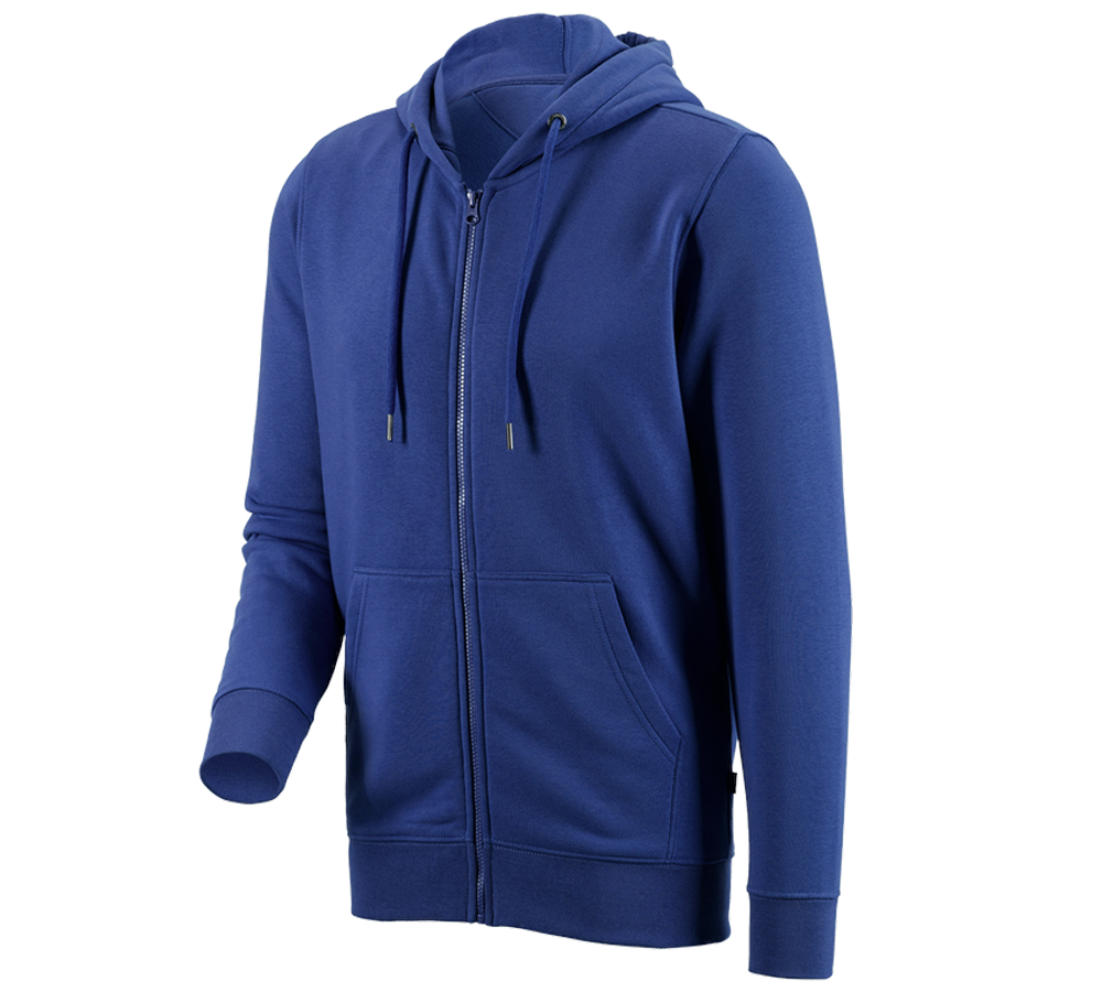Shirts, Pullover & more: e.s. Hoody sweatjacket poly cotton + royal