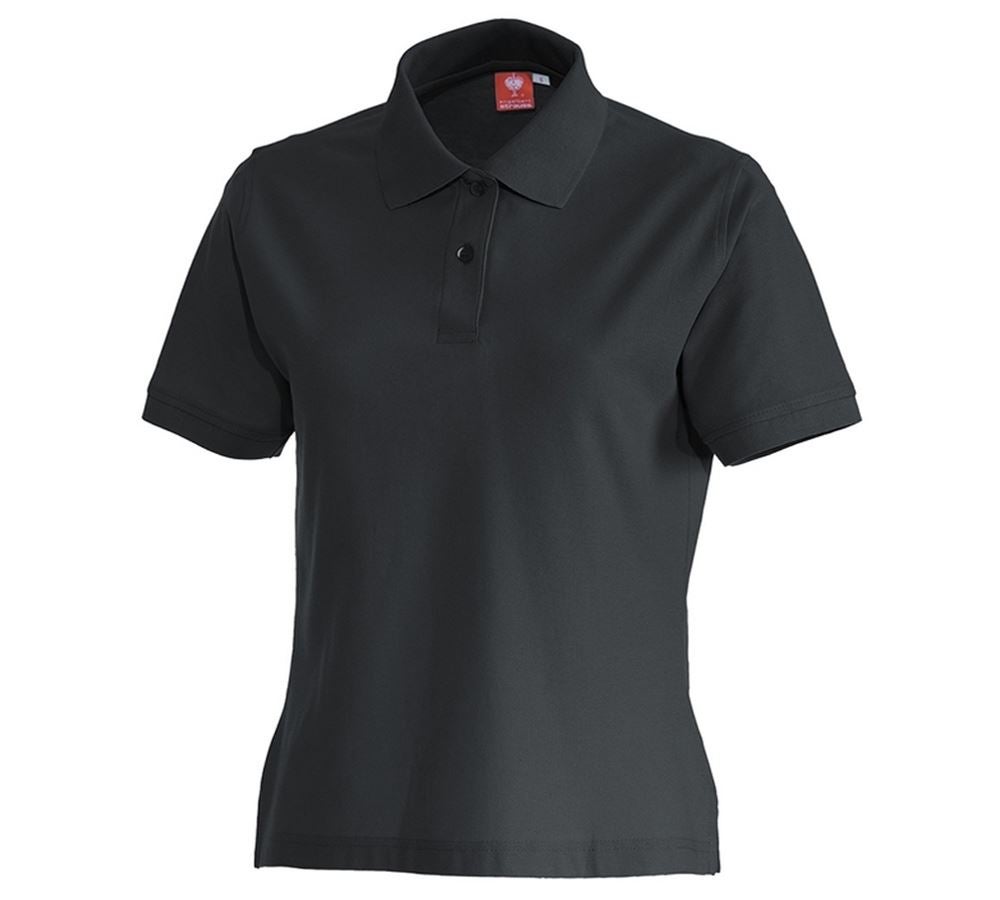 Shirts, Pullover & more: e.s. Polo shirt cotton, ladies' + anthracite