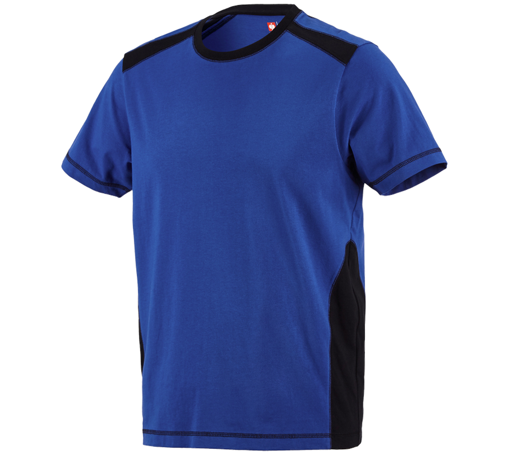 Shirts, Pullover & more: T-shirt cotton e.s.active + royal/black