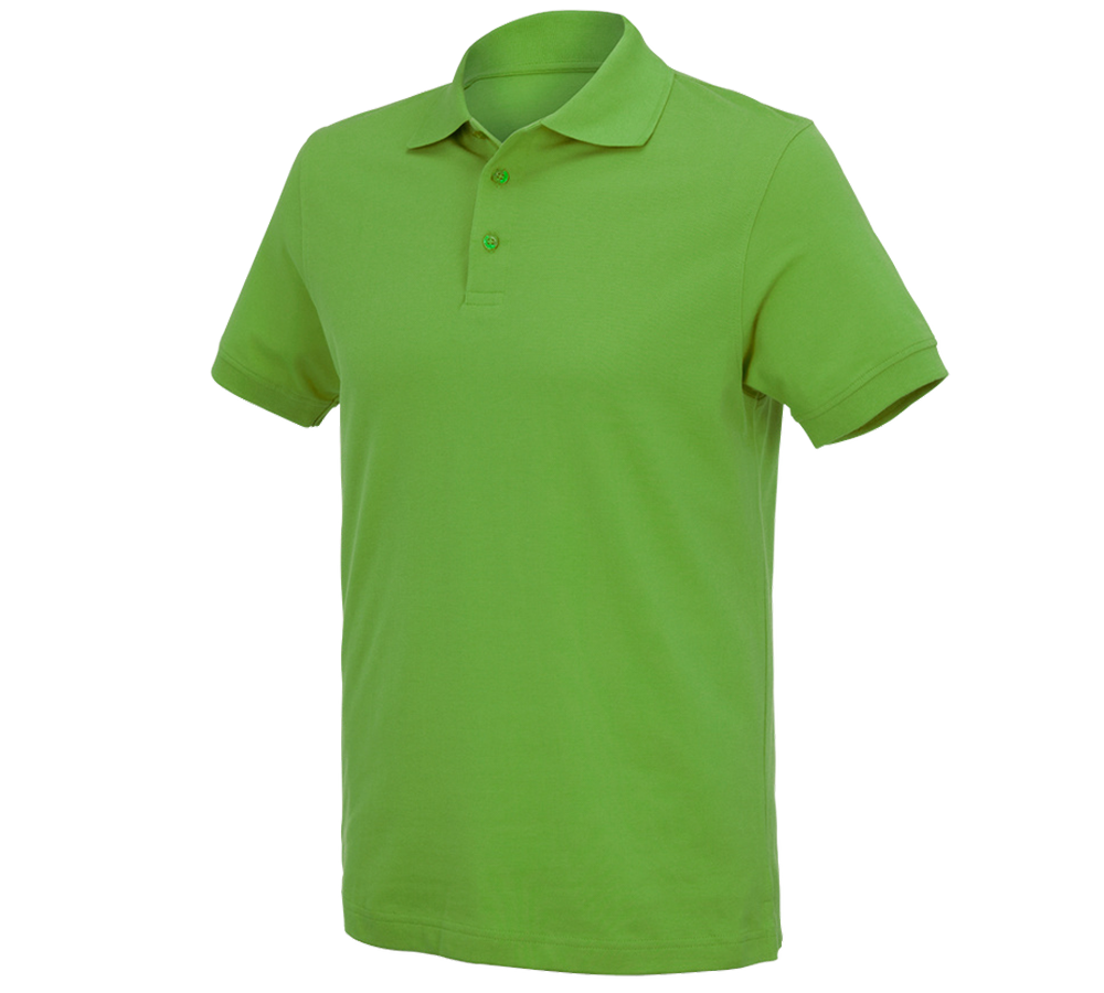 Shirts, Pullover & more: e.s. Polo shirt cotton Deluxe + sea green