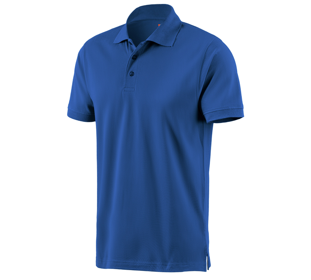 Shirts, Pullover & more: e.s. Polo shirt cotton + gentianblue