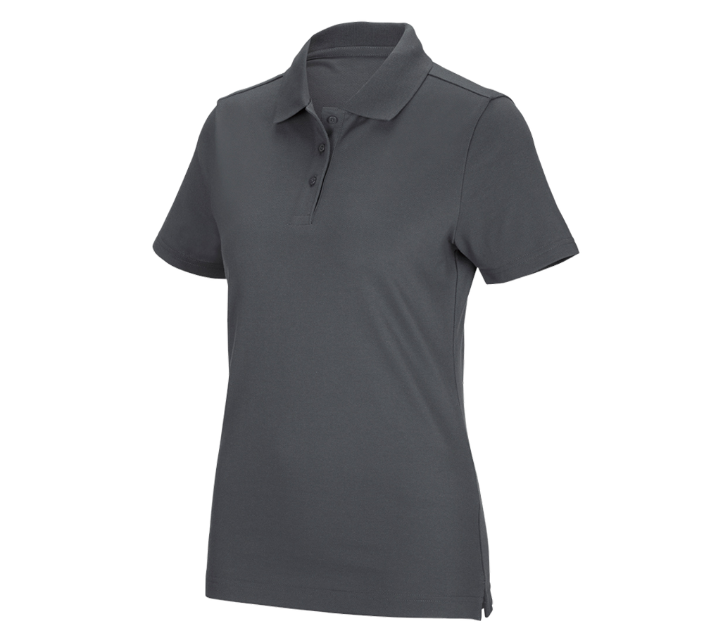Shirts, Pullover & more: e.s. Functional polo shirt poly cotton, ladies' + anthracite