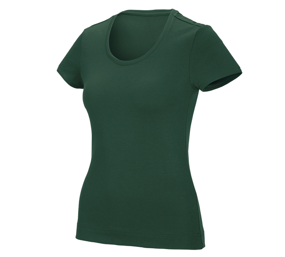 Shirts, Pullover & more: e.s. Functional T-shirt poly cotton, ladies' + green