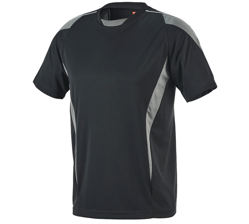 Shirts, Pullover & more: e.s. Functional T-shirt poly Silverfresh + graphite/cement