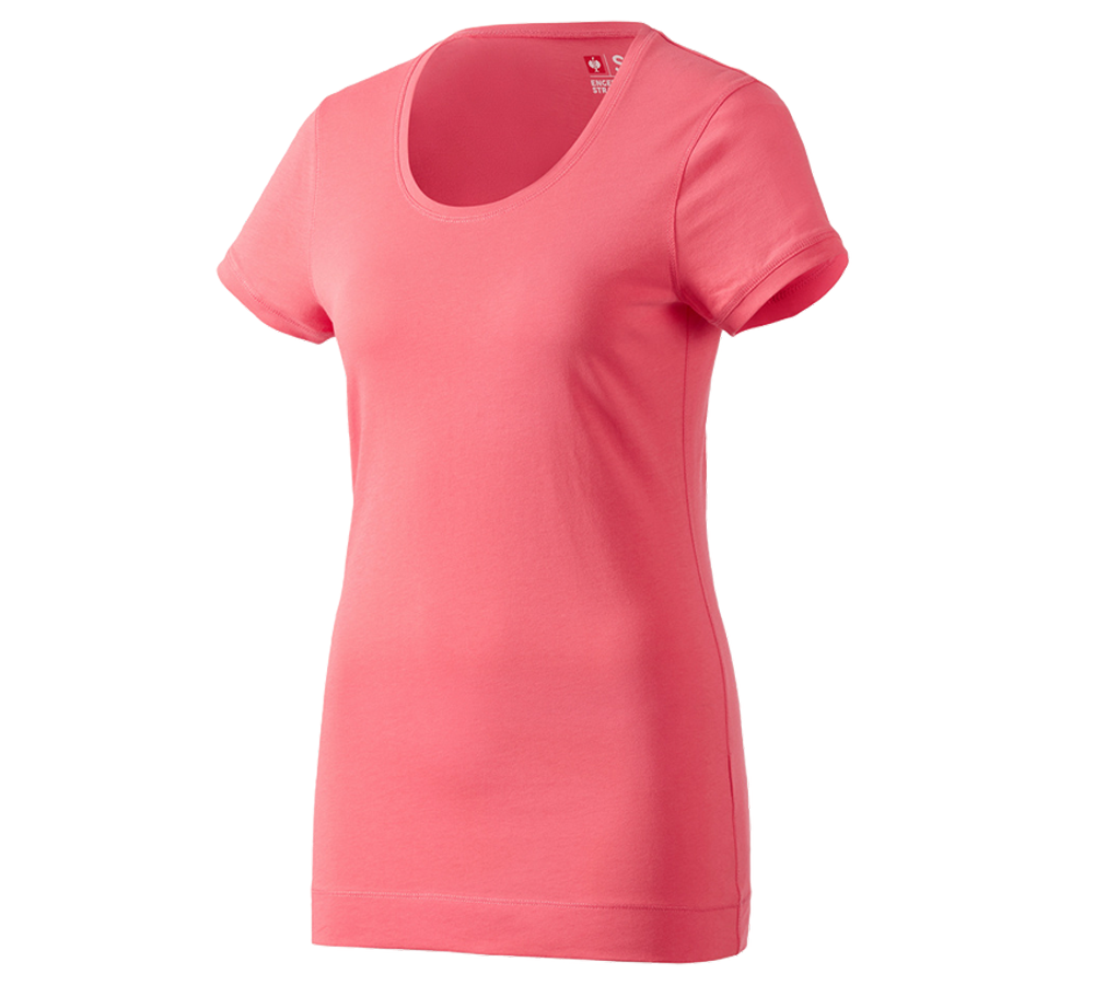 Shirts, Pullover & more: e.s. Long shirt cotton, ladies' + coral