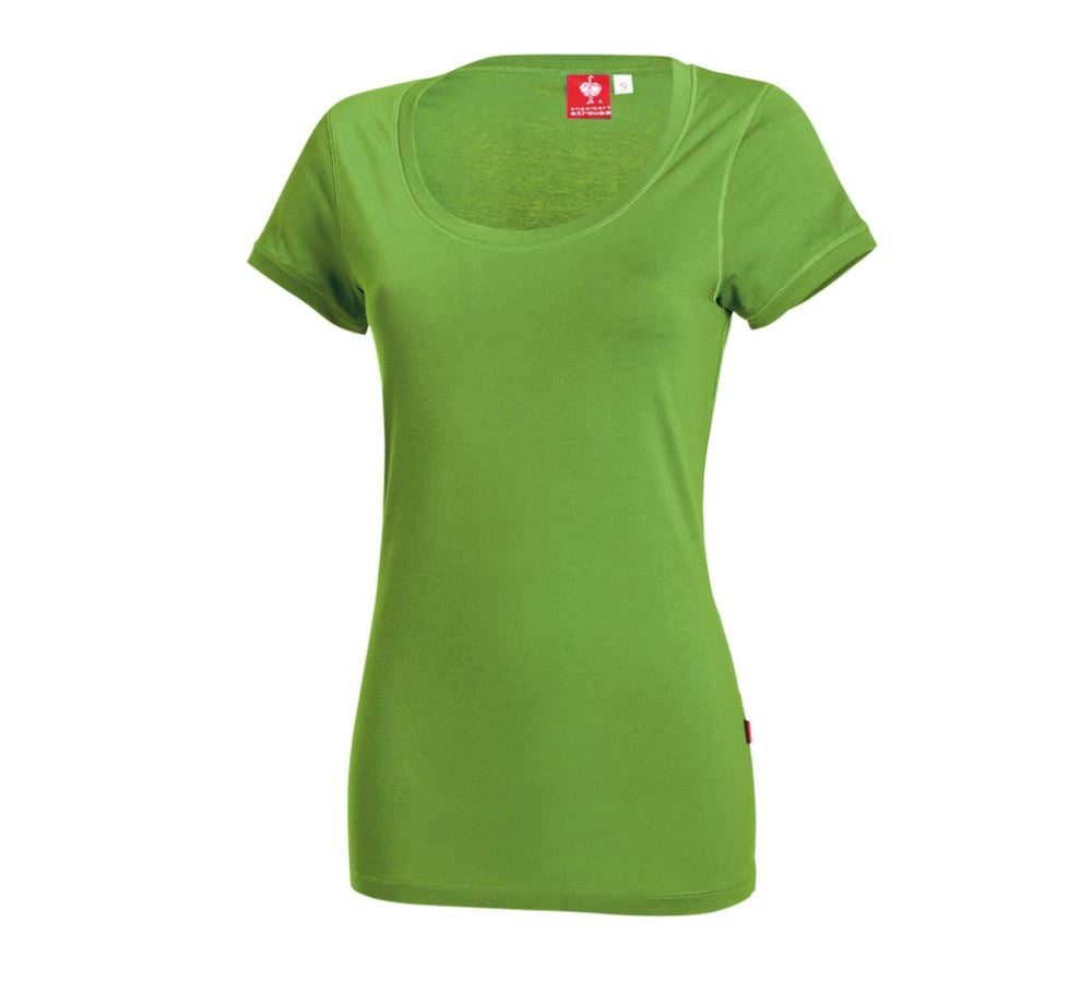 Shirts, Pullover & more: e.s. Long shirt cotton, ladies' + sea green