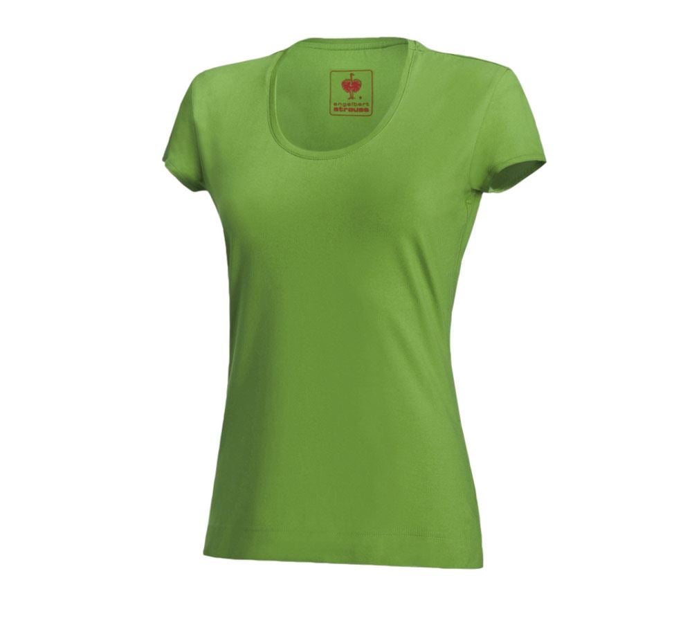 Shirts, Pullover & more: e.s. T-shirt cotton stretch, ladies' + sea green