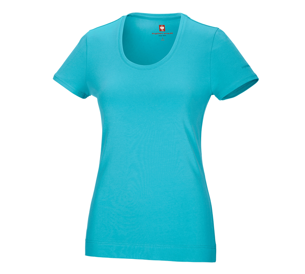 Shirts, Pullover & more: e.s. T-shirt cotton stretch, ladies' + capri