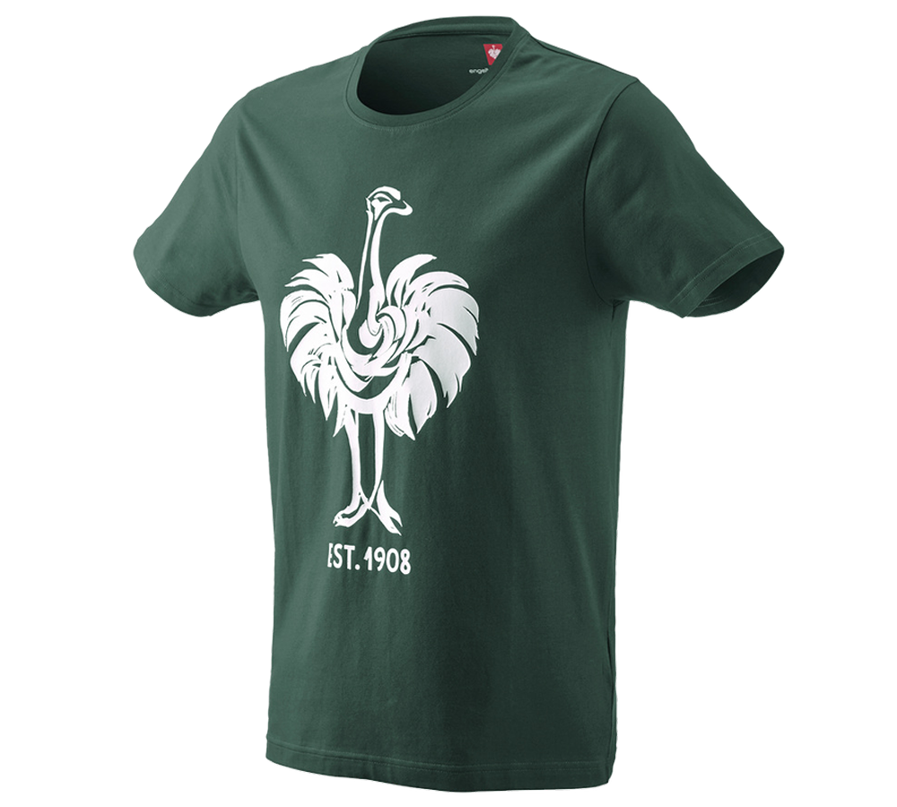 Installateurs / Plombier: e.s. T-Shirt 1908 + vert/blanc