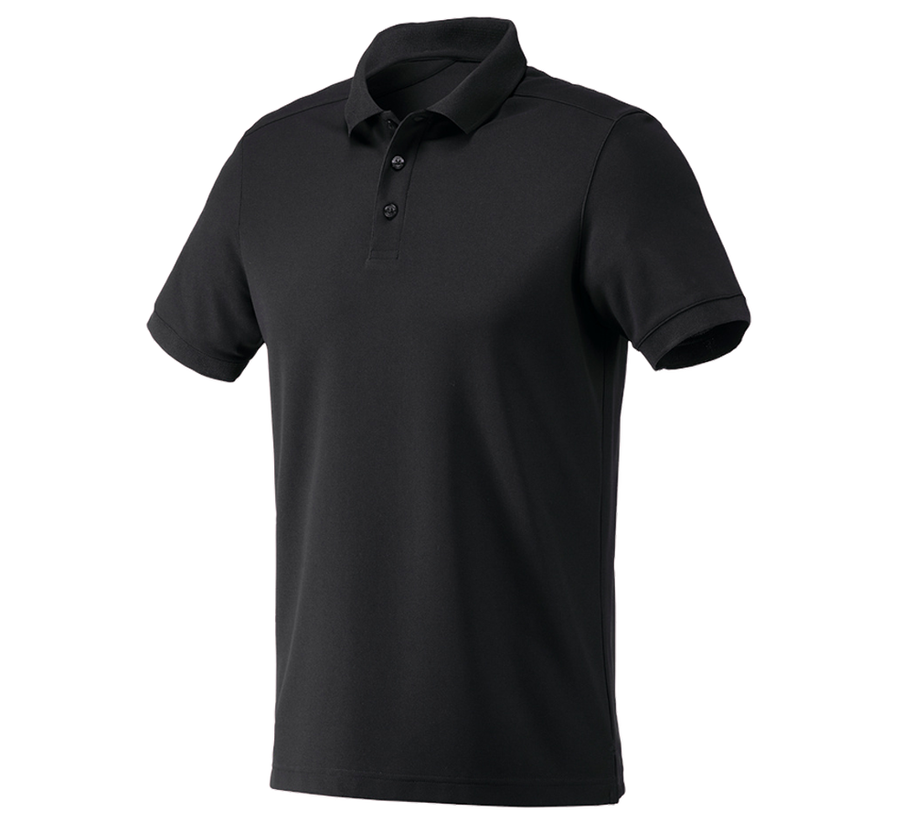 Shirts, Pullover & more: Functional Pique-Polo e.s.industry + black
