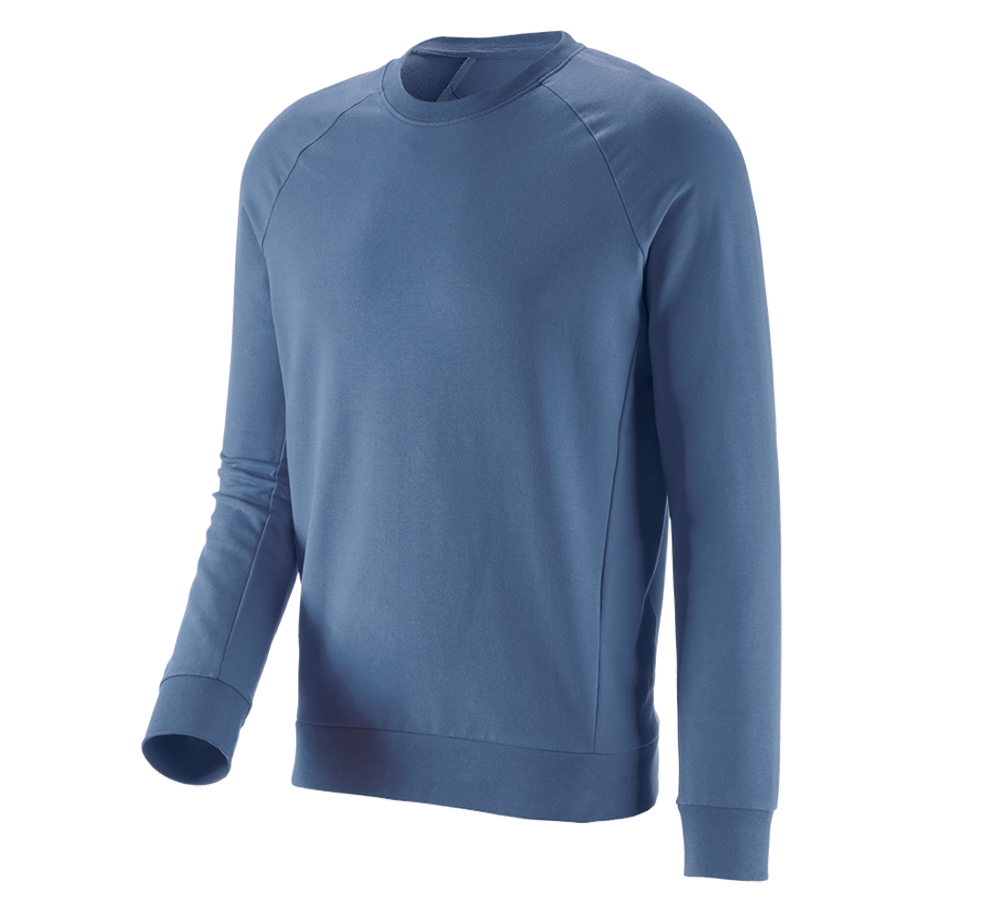 Shirts, Pullover & more: e.s. Sweatshirt cotton stretch + cobalt