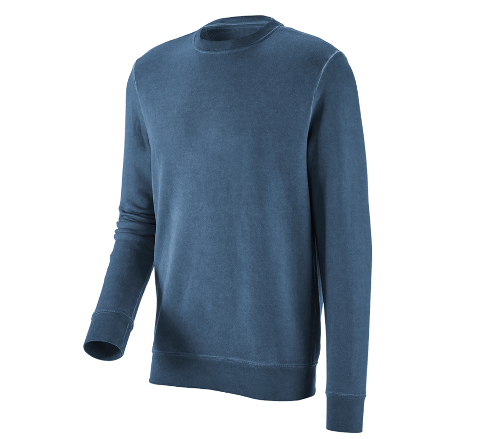 Shirts, Pullover & more: e.s. Sweatshirt vintage poly cotton + antiqueblue vintage
