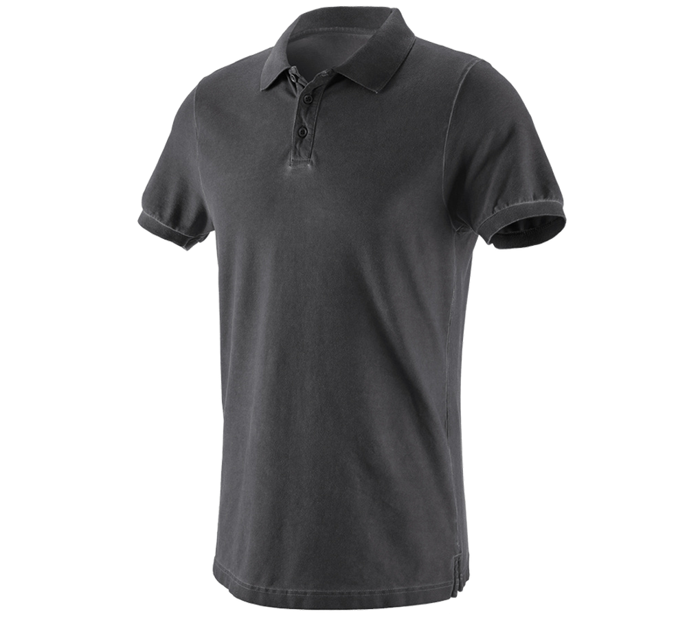 Shirts, Pullover & more: e.s. Polo shirt vintage cotton stretch + oxidblack vintage