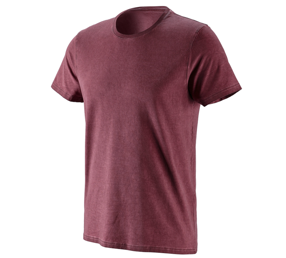 Shirts & Co.: e.s. T-Shirt vintage cotton stretch + rubin vintage