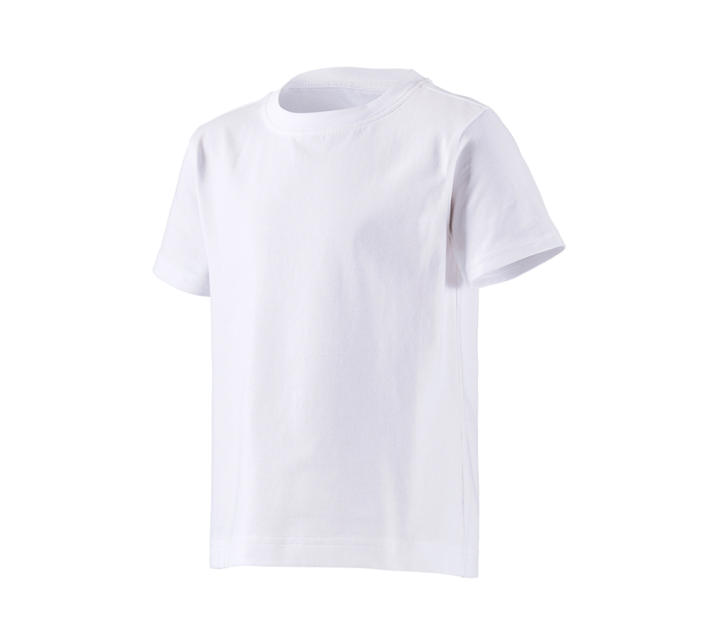 Shirts, Pullover & more: e.s. T-Shirt cotton stretch, children's + white