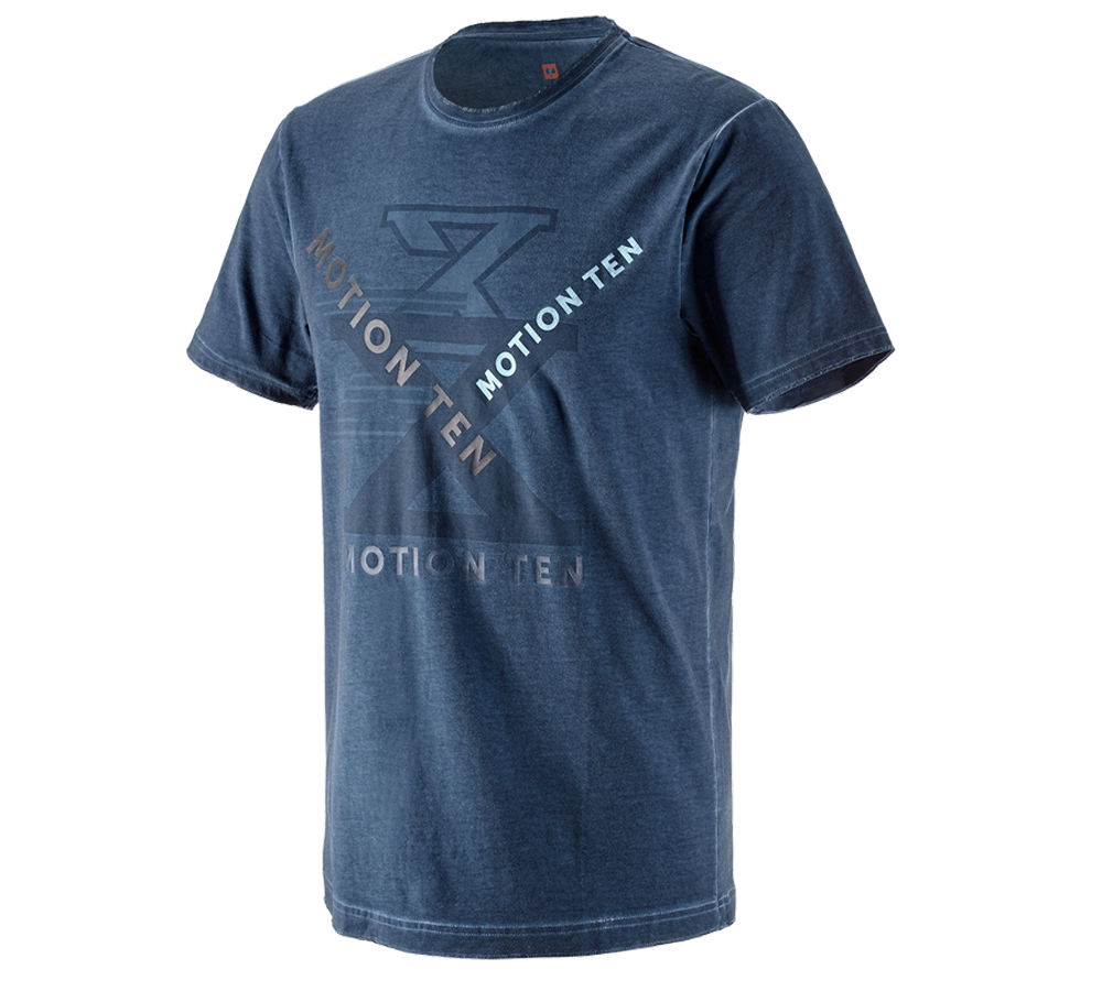 Shirts, Pullover & more: T-Shirt e.s.motion ten + slateblue vintage