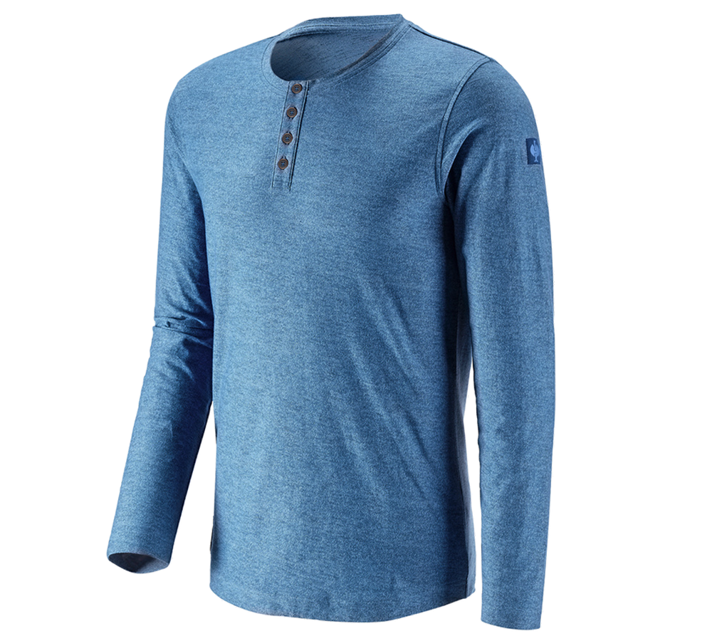 Shirts, Pullover & more: Long sleeve e.s.vintage + arcticblue melange