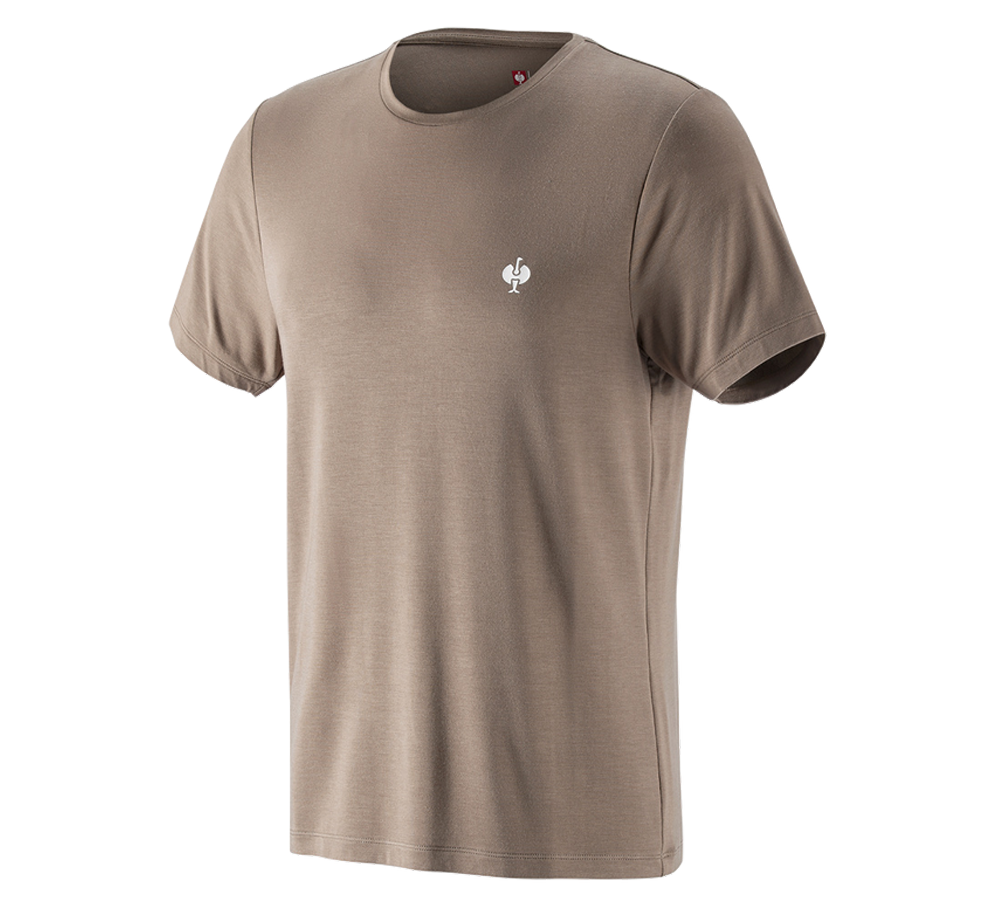 Shirts & Co.: Modal-Shirt e.s. ventura vintage + umbrabraun