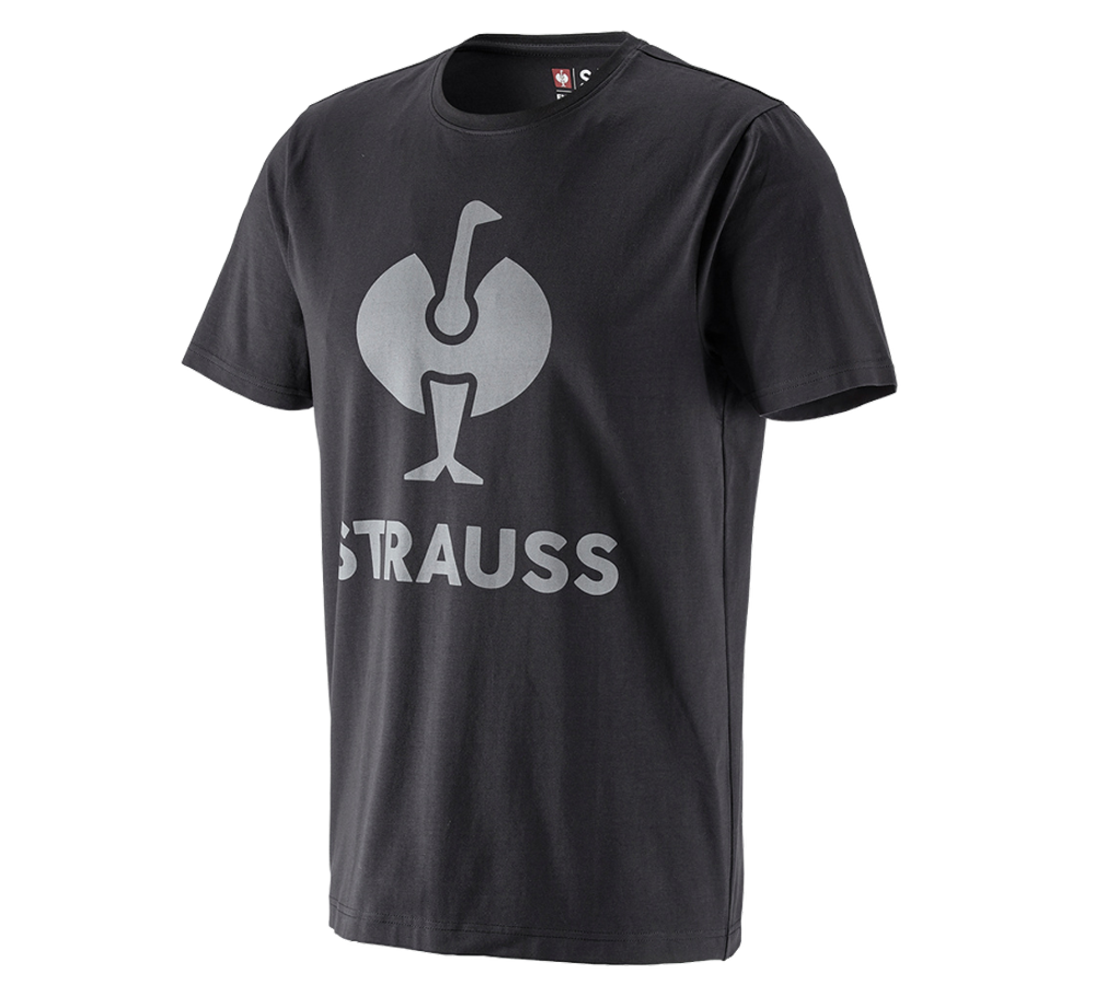 Shirts & Co.: T-Shirt e.s.concrete + schwarz
