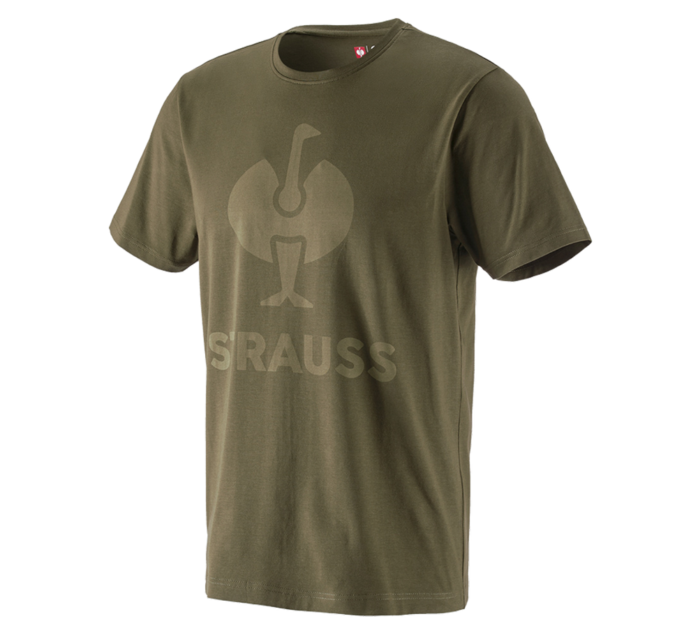 Shirts & Co.: T-Shirt e.s.concrete + schlammgrün