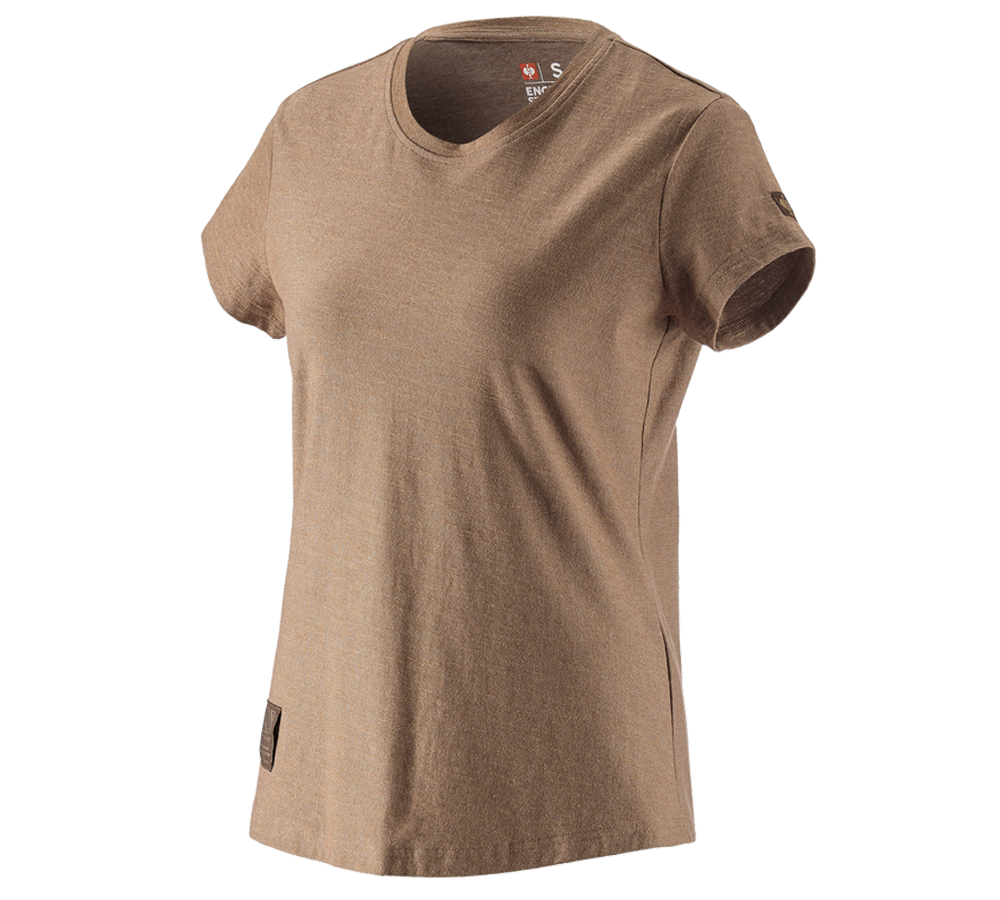Shirts, Pullover & more: T-shirt e.s.vintage, ladies' + sepia melange