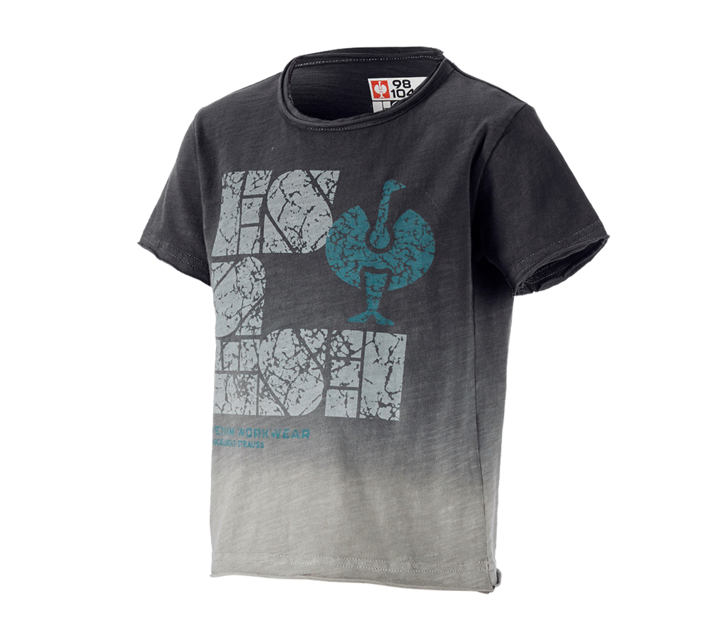 Shirts, Pullover & more: e.s. T-Shirt denim workwear, children's + oxidblack vintage