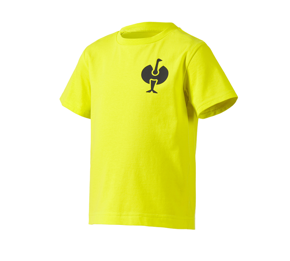 Shirts, Pullover & more: T-Shirt e.s.trail, children's + acid yellow/black