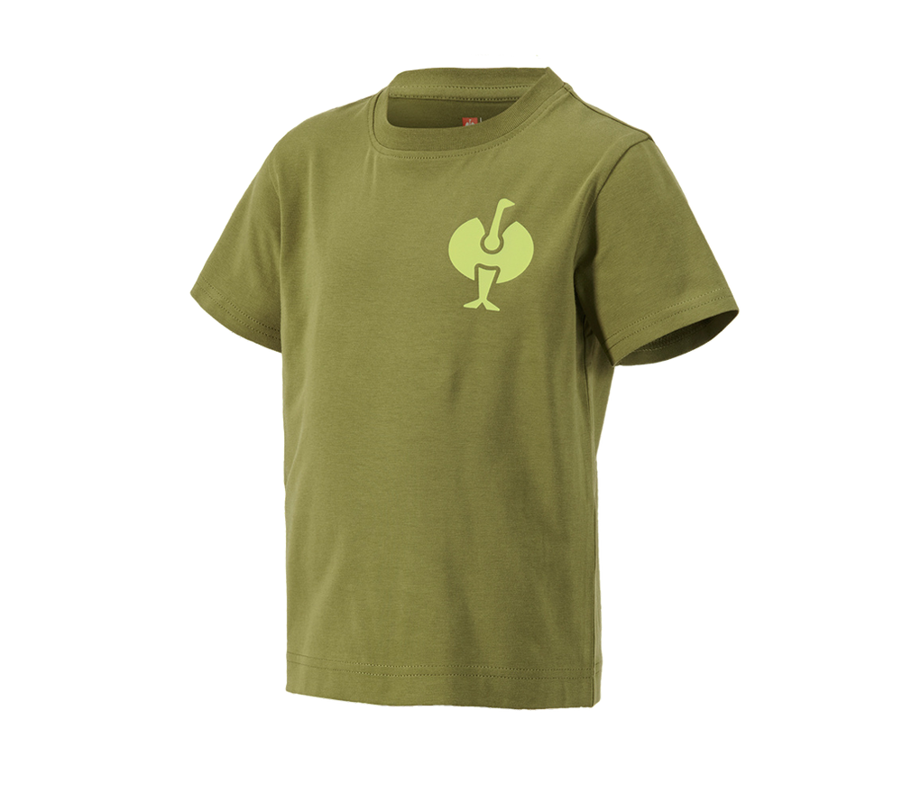 Shirts, Pullover & more: T-Shirt e.s.trail, children's + junipergreen/limegreen