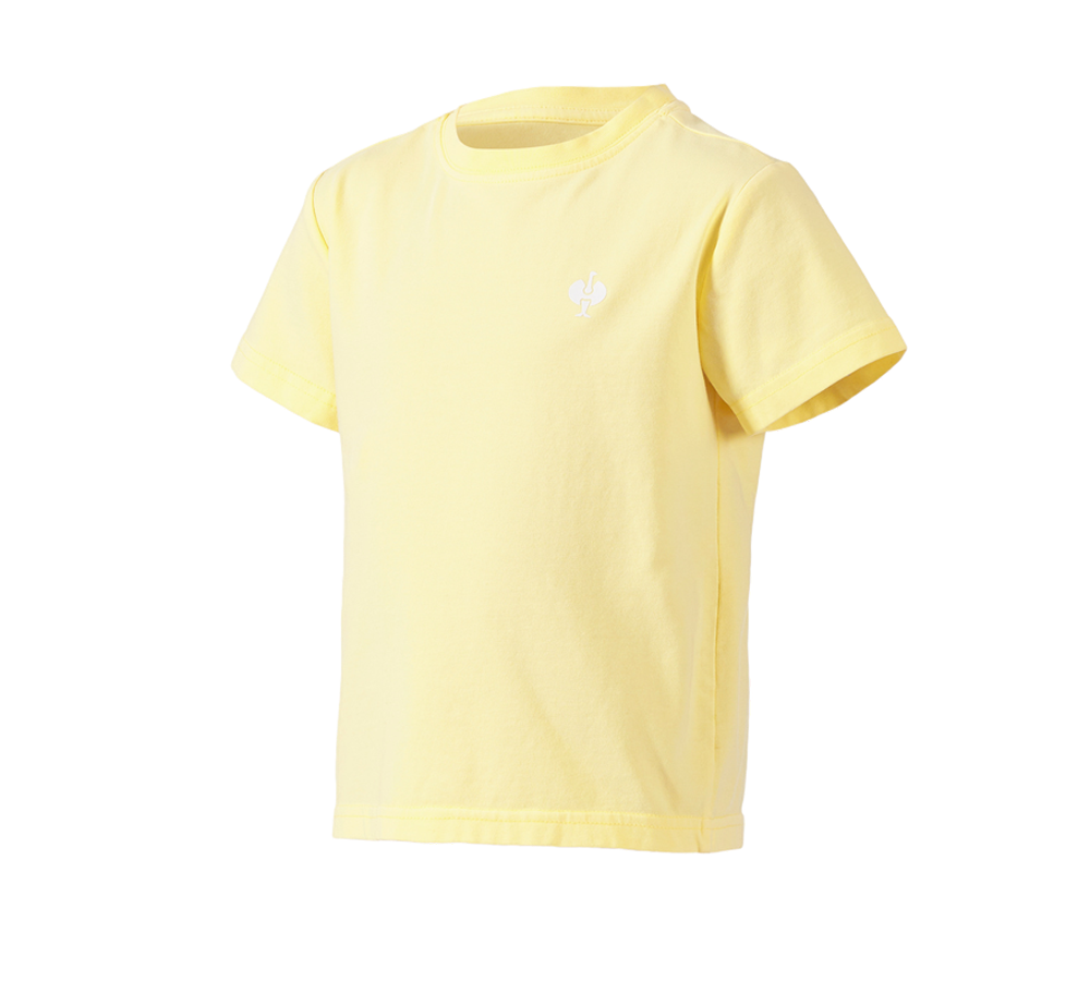 Hauts: T-Shirt e.s.motion ten pure, enfants + jaune clair vintage