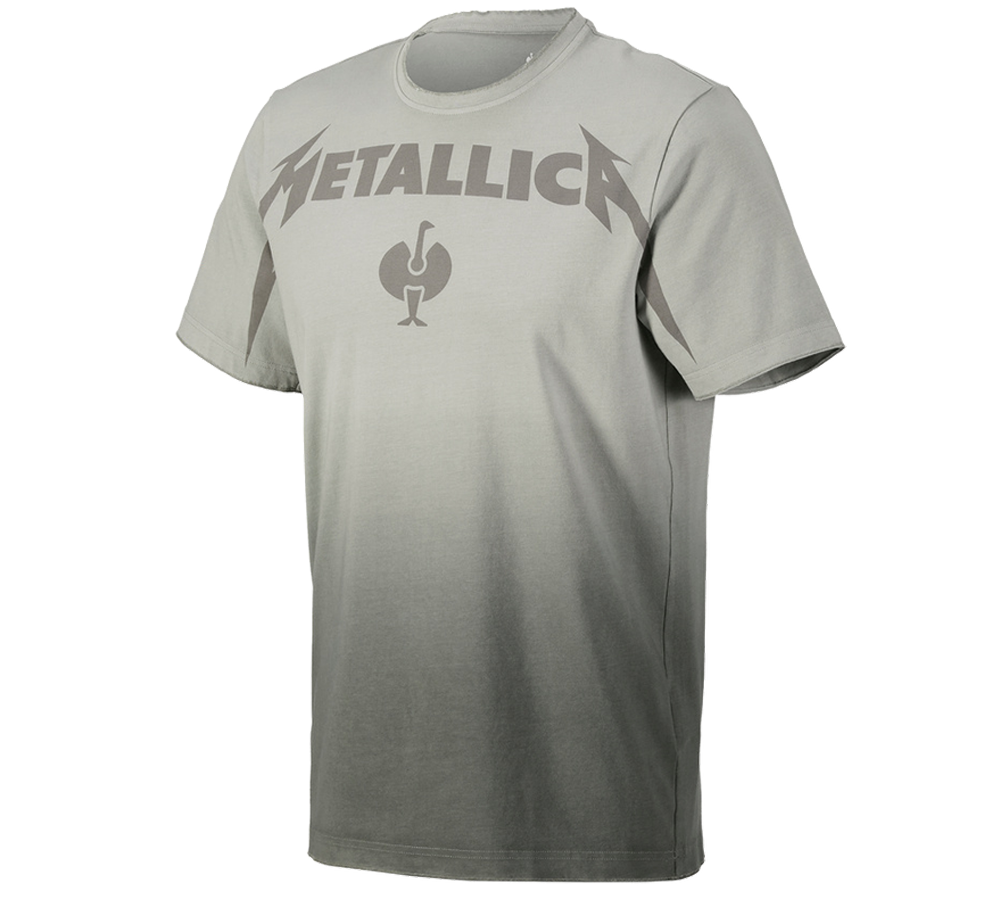 Themen: Metallica cotton tee + magnetgrau/granit