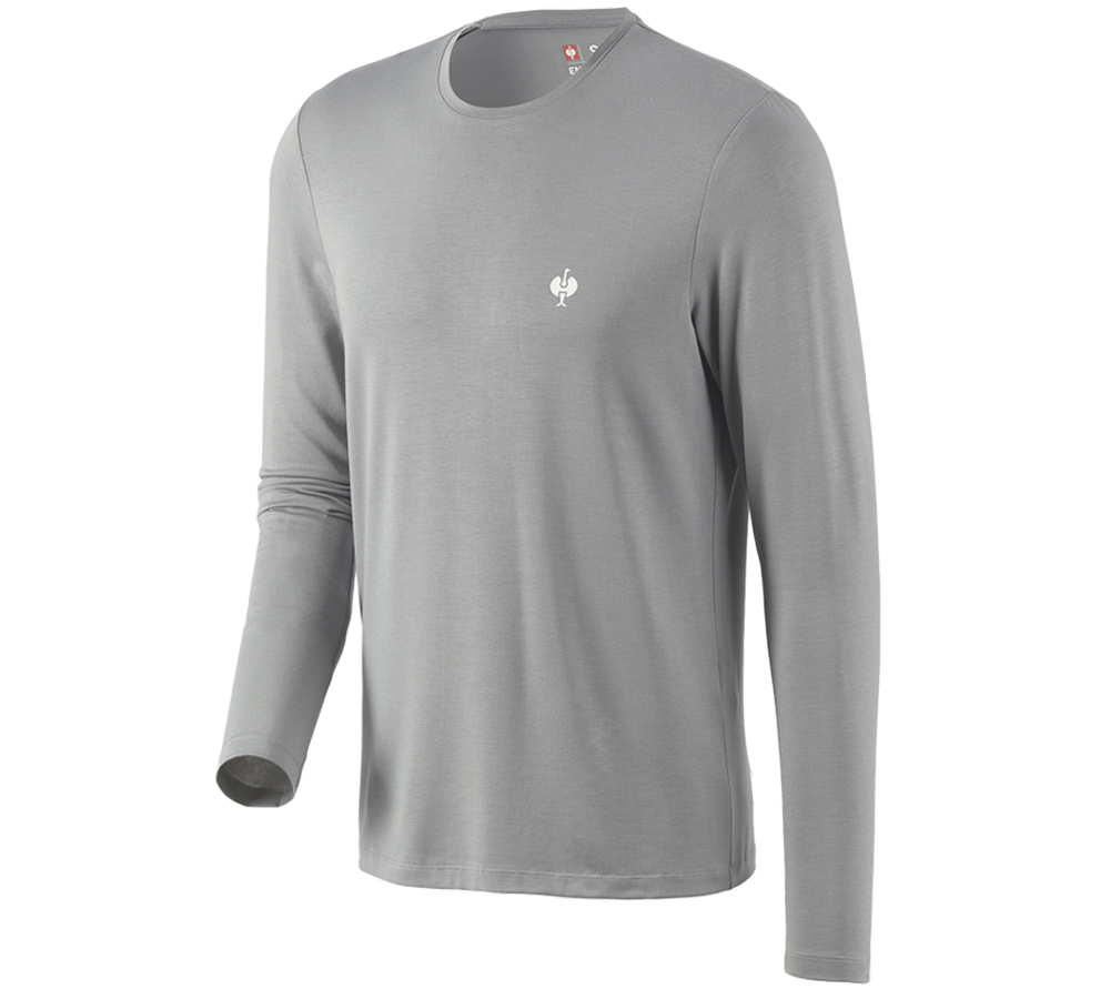 Shirts, Pullover & more: Modal-Longsleeve e.s.concrete + pearlgrey