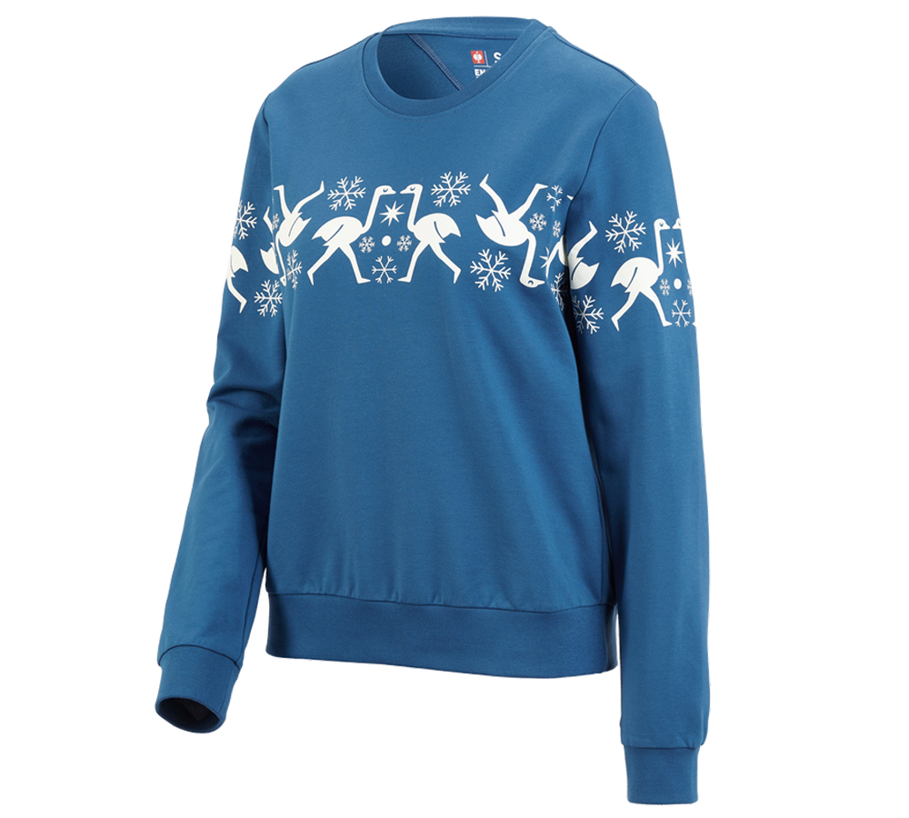 Gift Idea: e.s. Norwegian sweatshirt, ladies' + balticblue